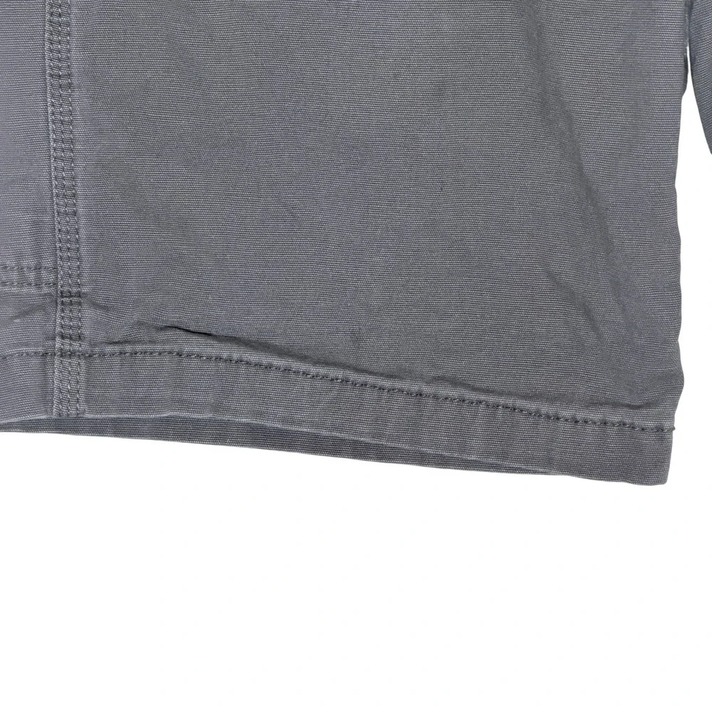 Carhartt Mens Relaxed Fit Canvas Work Shorts Gray Size 34 Utility Carpenter